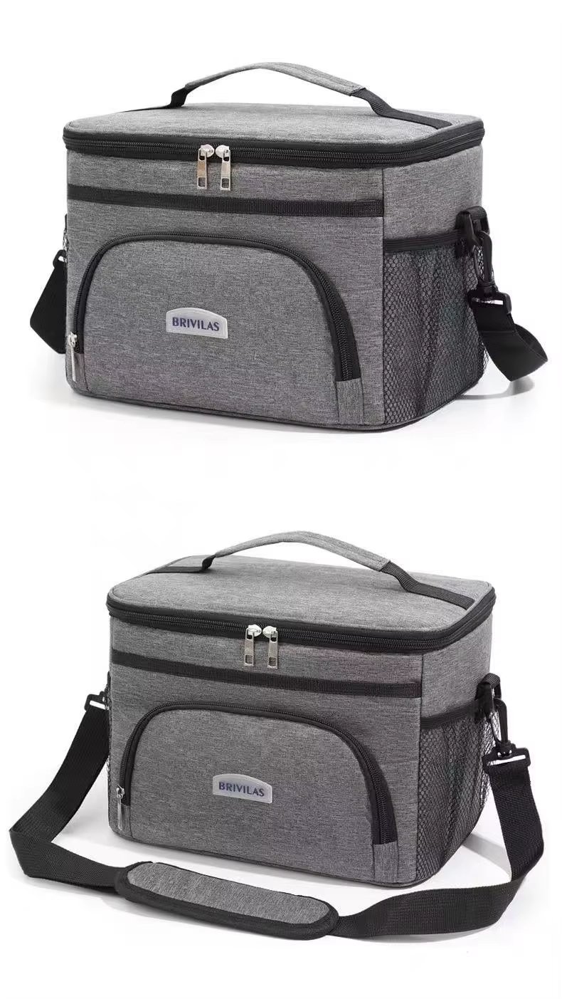 Soft Lunch Box Bento Bag Outdoor Ice Picnic Handbag Waterproof Foil Thermal Insulated Tote Cooler Bag - product detail