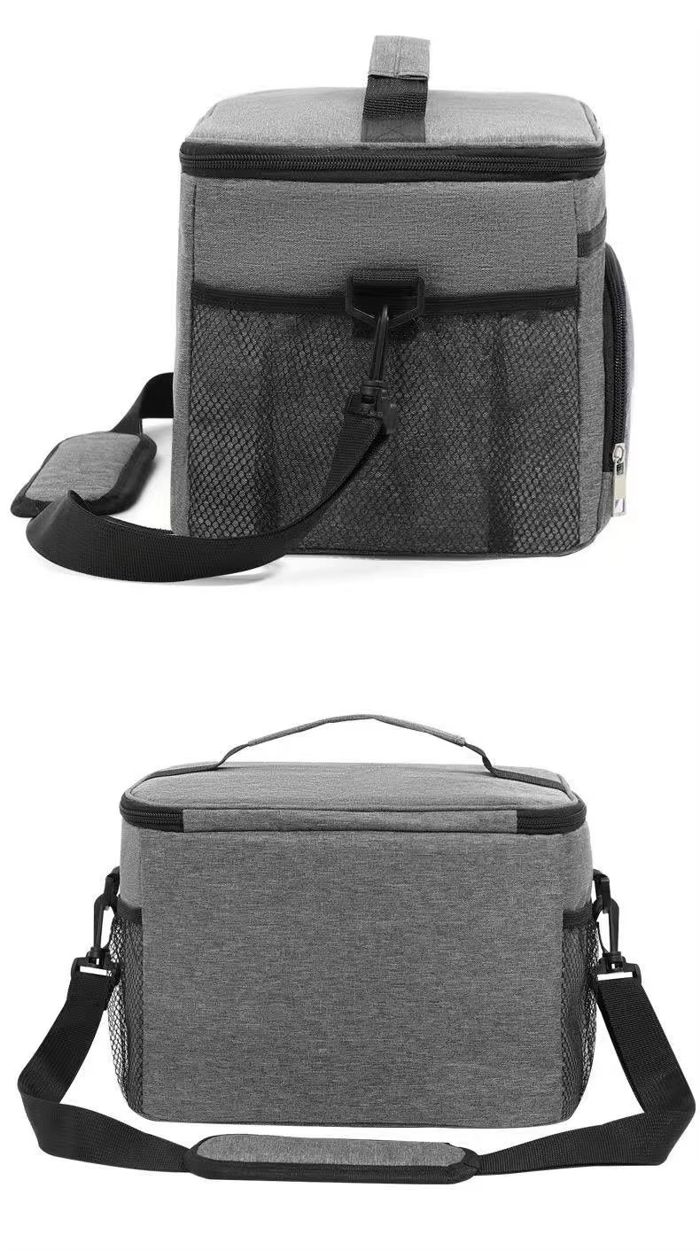Soft Lunch Box Bento Bag Outdoor Ice Picnic Handbag Waterproof Foil Thermal Insulated Tote Cooler Bag - product detail