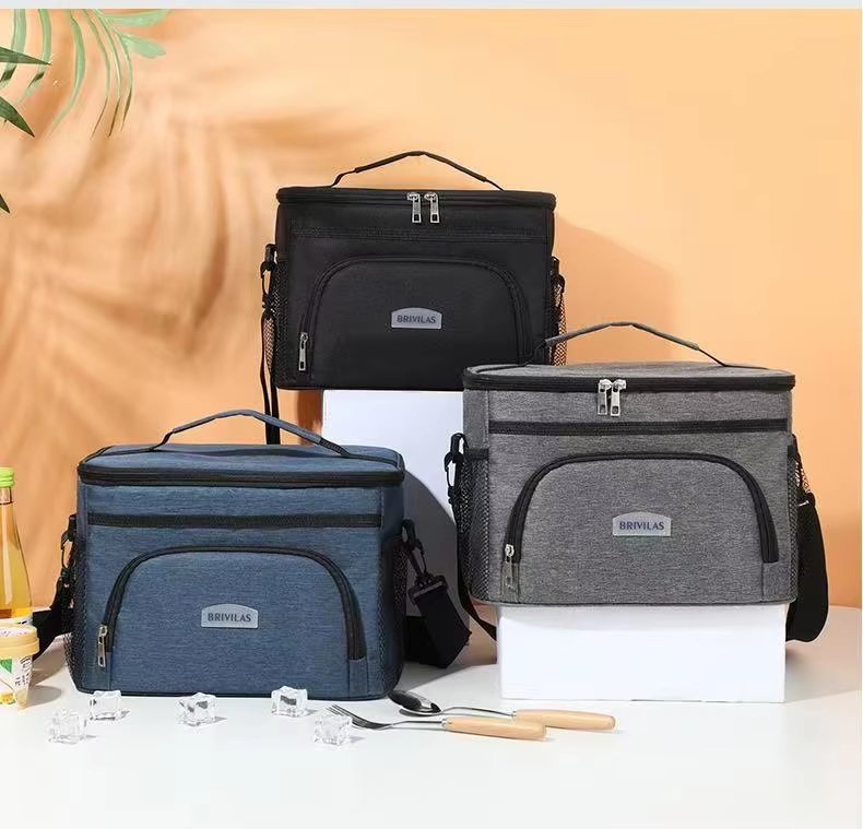 Soft Lunch Box Bento Bag Outdoor Ice Picnic Handbag Waterproof Foil Thermal Insulated Tote Cooler Bag - product detail