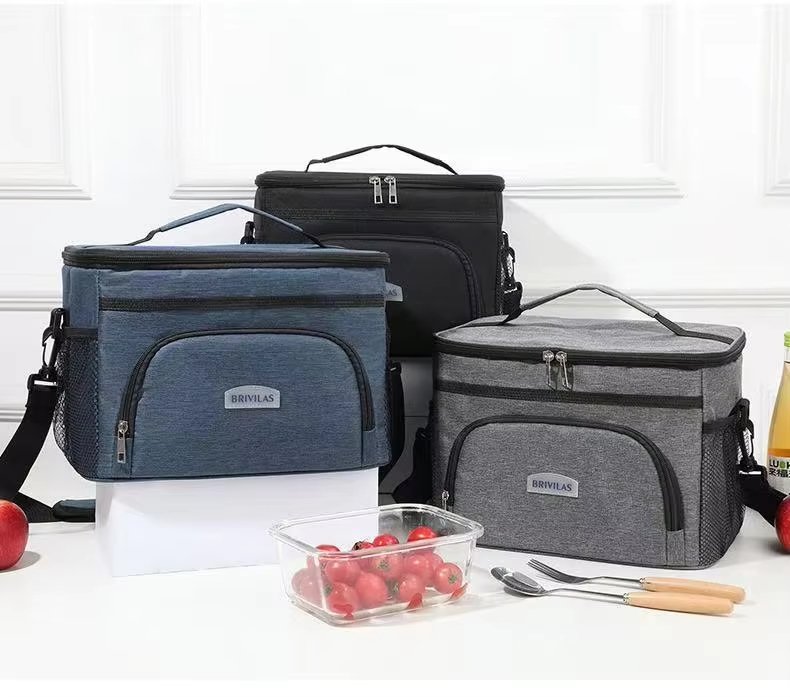 Soft Lunch Box Bento Bag Outdoor Ice Picnic Handbag Waterproof Foil Thermal Insulated Tote Cooler Bag - product detail