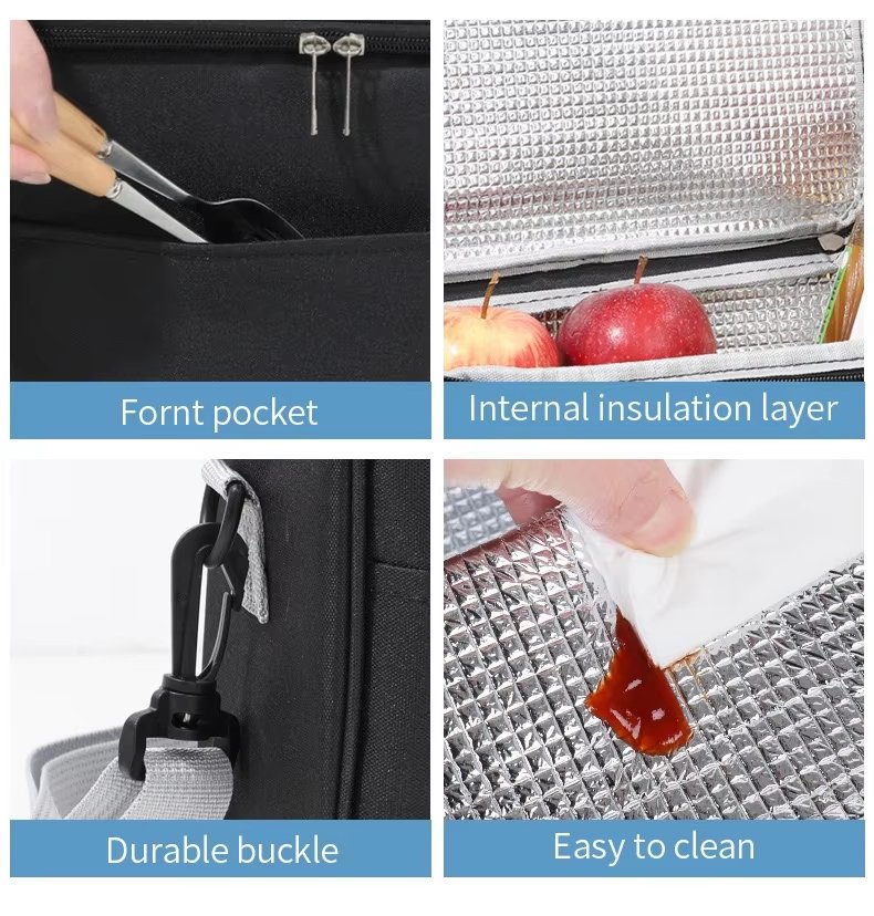 Waterproof Outdoor Backpack Thickened Insulation Ice Cooler with Shoulder Straps Bags for Picnics - product detail