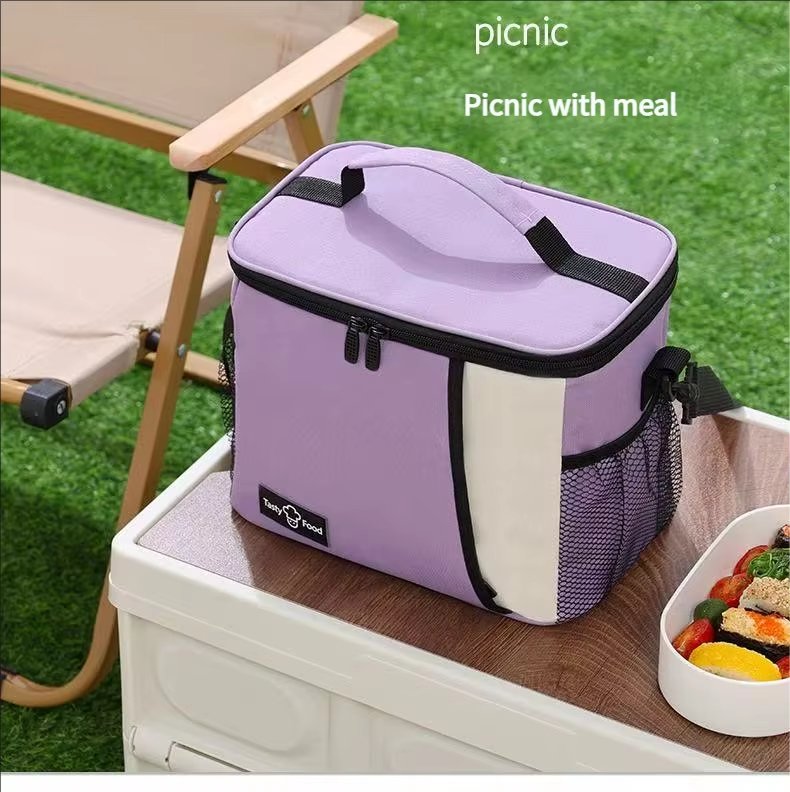 Outdoor Thermal Soft Lunch Insulation Bag Large Capacity Insulated Ice Pack Beer Cooler for Travel Picnic - product detail