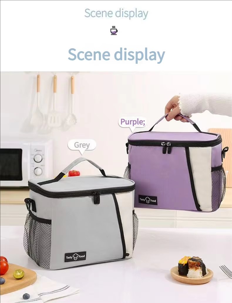 Outdoor Thermal Soft Lunch Insulation Bag Large Capacity Insulated Ice Pack Beer Cooler for Travel Picnic - product detail