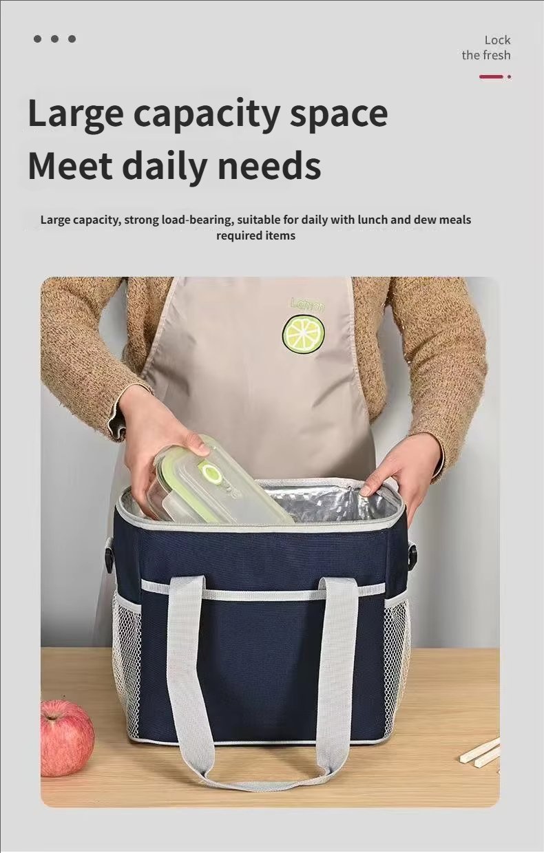 Large Capacity Insulated Cooler Backpack Durable Leak-Proof Cooling Bag Food Thermal Lunch for Picnics Camping Hiking - product detail