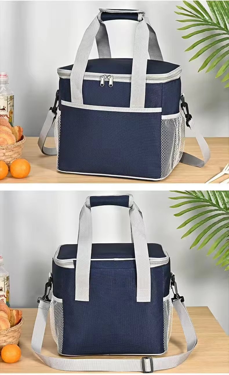 Large Capacity Insulated Cooler Backpack Durable Leak-Proof Cooling Bag Food Thermal Lunch for Picnics Camping Hiking - product detail
