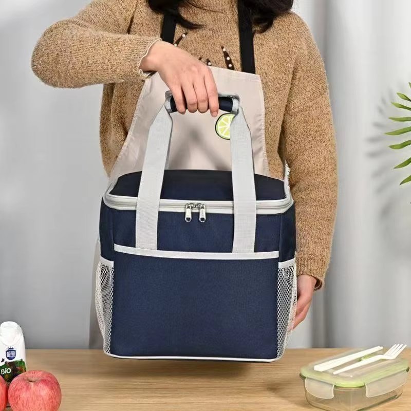 Large Capacity Insulated Cooler Backpack Durable Leak-Proof Cooling Bag Food Thermal Lunch for Picnics Camping Hiking - product detail