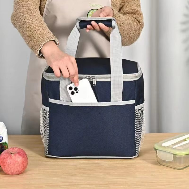 Large Capacity Insulated Cooler Backpack Durable Leak-Proof Cooling Bag Food Thermal Lunch for Picnics Camping Hiking - product detail