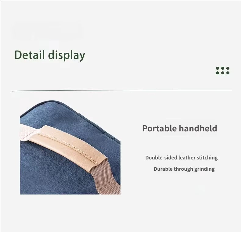 Large Capacity Lunch Cooler Bag Men Double-layer Leakproof PEVA Insulated Soft Box for Picnic - product detail