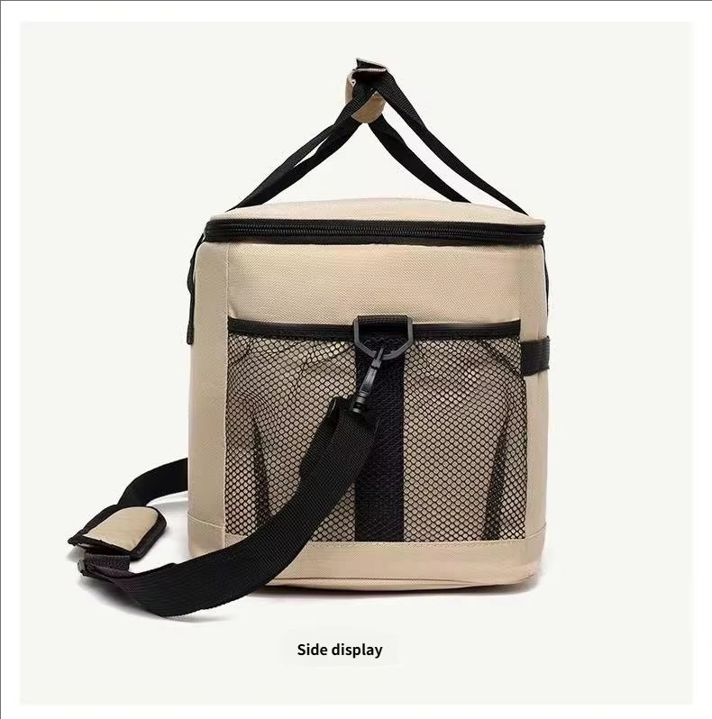 Large Capacity Double Layers Cartoon Printing Crossbody Insulated Lunch Bag for Children Oxford Waterproof Picnic Cooler Bag - product detail