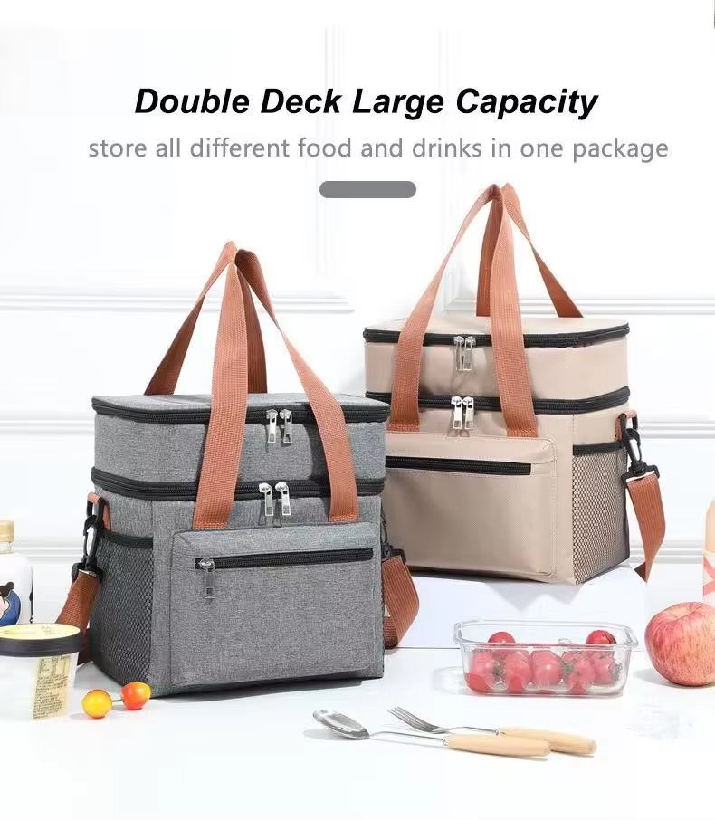 Insulated Backpack Cooler Waterproof Portable Oxford Thermal Pack with Unisex Outdoor Picnic Bag - product detail