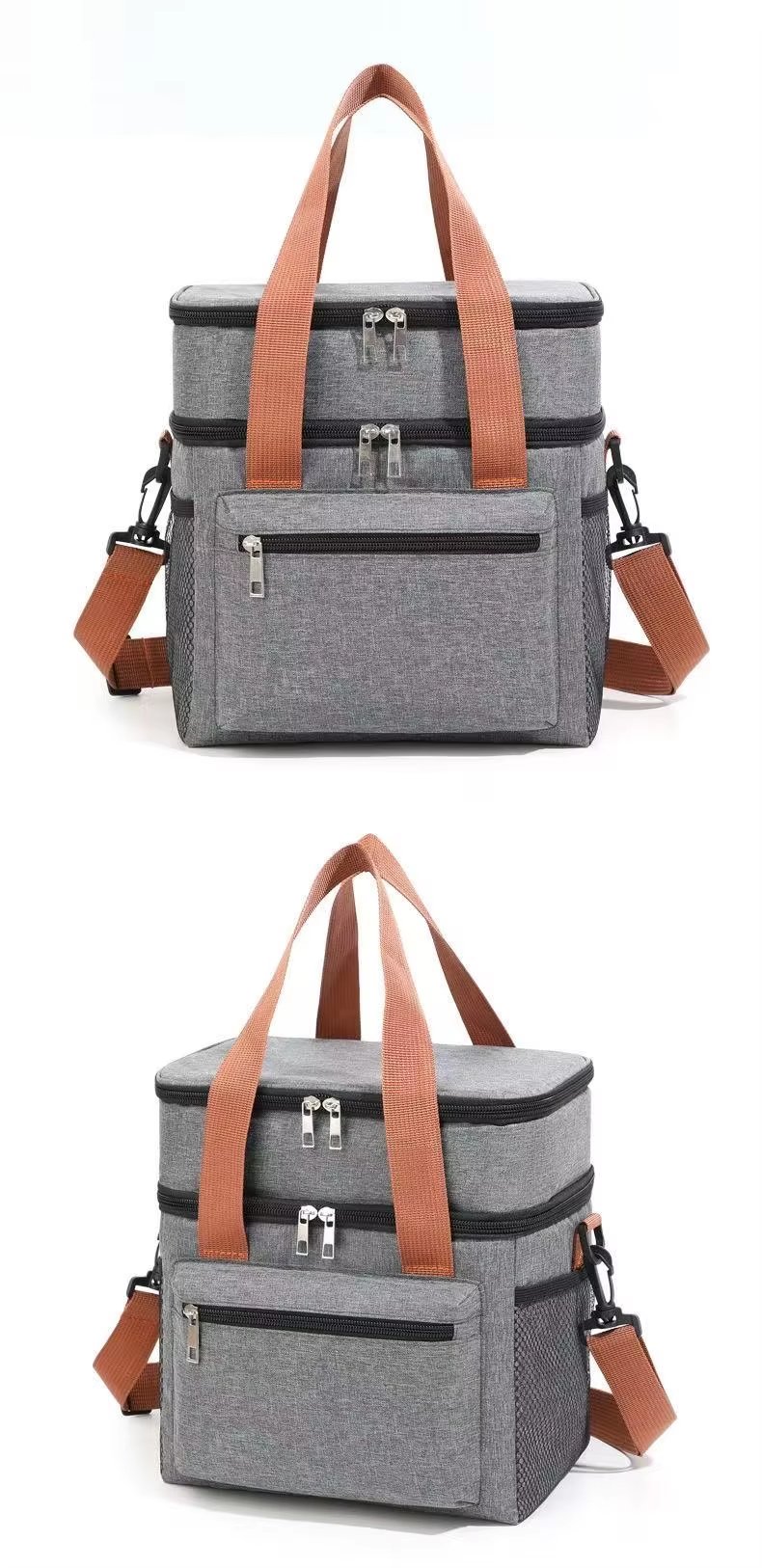 Insulated Backpack Cooler Waterproof Portable Oxford Thermal Pack with Unisex Outdoor Picnic Bag - product detail