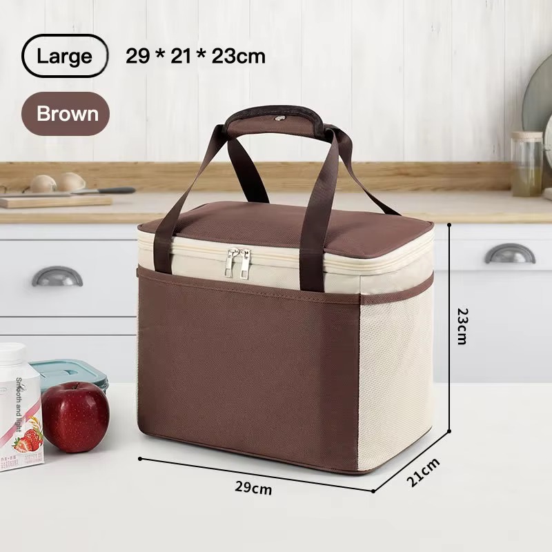 large brown lunch bag