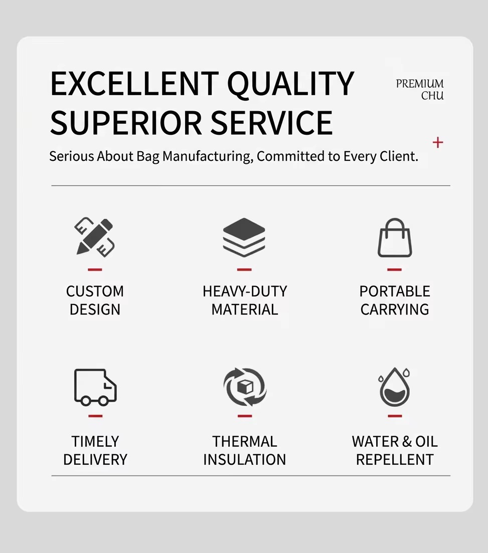 quality and service feature icons