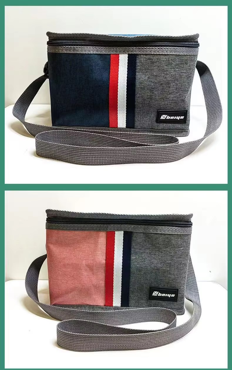 navy and pink totes with shoulder straps