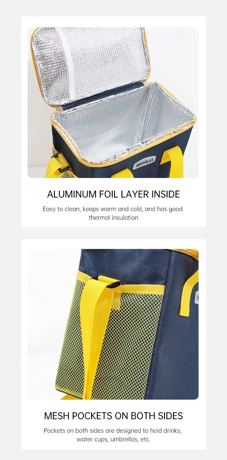 Custom Large Capacity Portable TPU Thermal Insulation Ice Backpack Outdoor Insulated Fishing Camping Picnic Cooler Bag - product detail