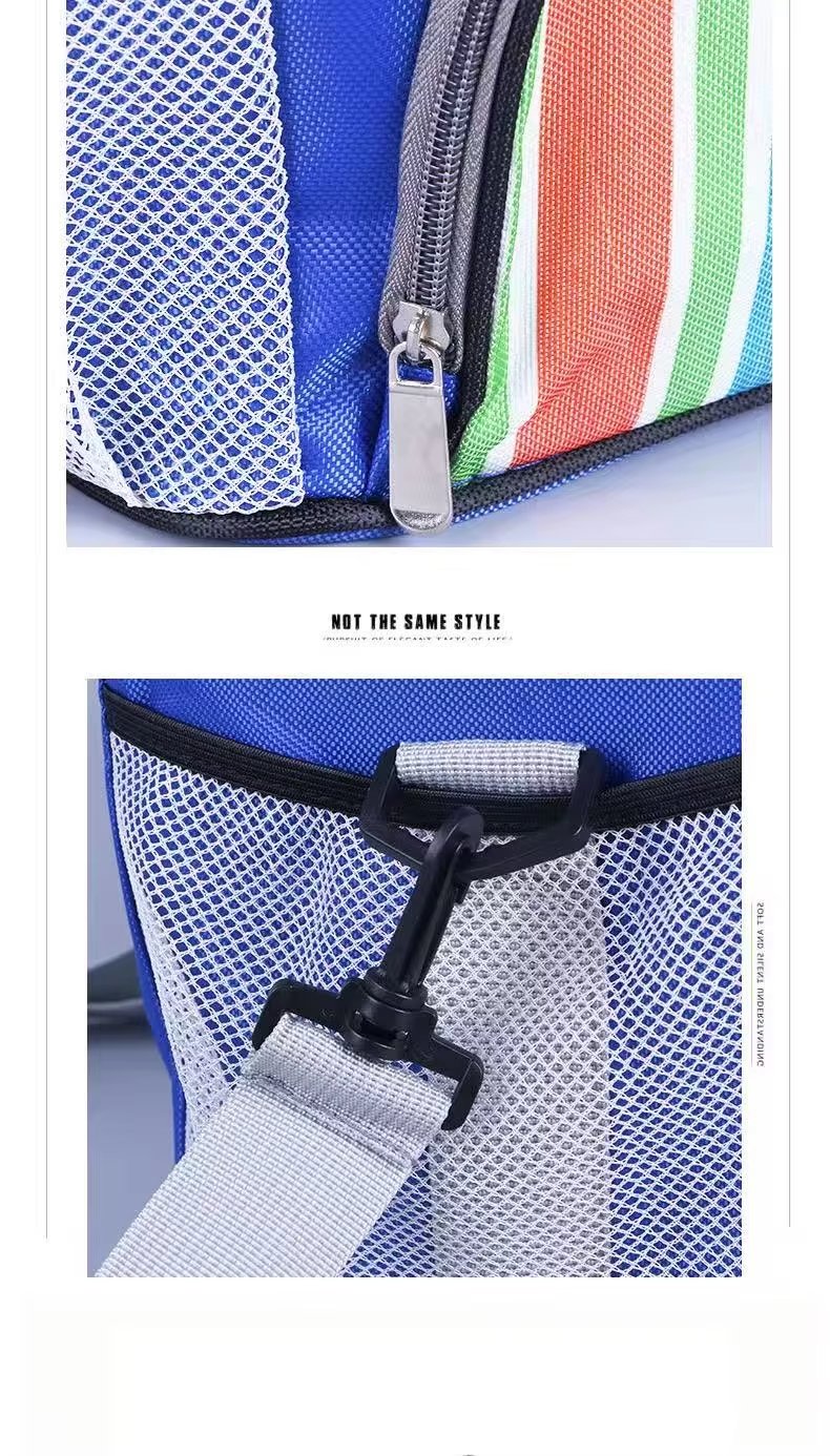 Double Layer Insulated Cooler Backpack with Mesh Pocket Large Capacity Thermal Soft Lunch Bag for Outdoor Picnic - product detail