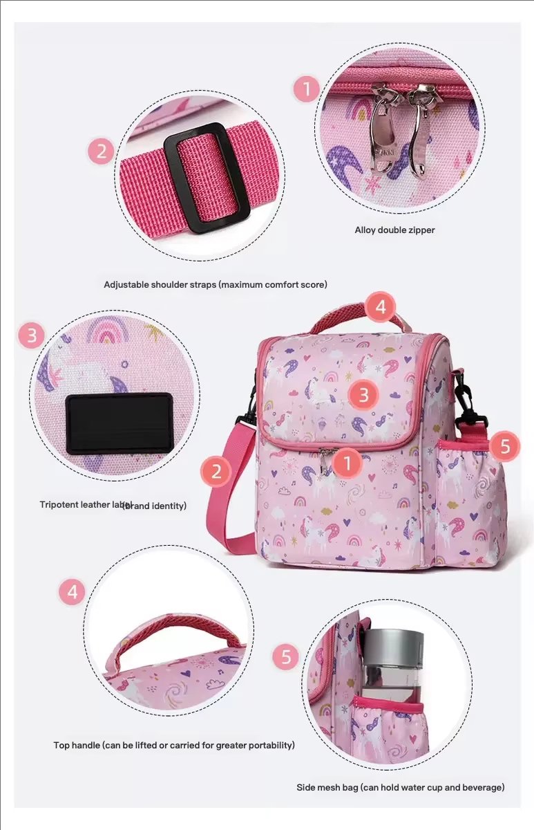 Sublimation Isothermal Cooler Backpack 26 Can Oxford Insulated Bag Beer Camping Picnic Multifunctional Ice - product detail