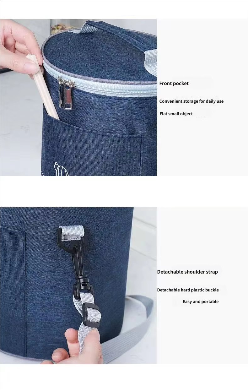 Custom Waterproof Oxford Leakproof Soft Insulation Cooler Backpack Large Capacity Insulated Double-Layer Outdoor Picnic Ice B - product detail