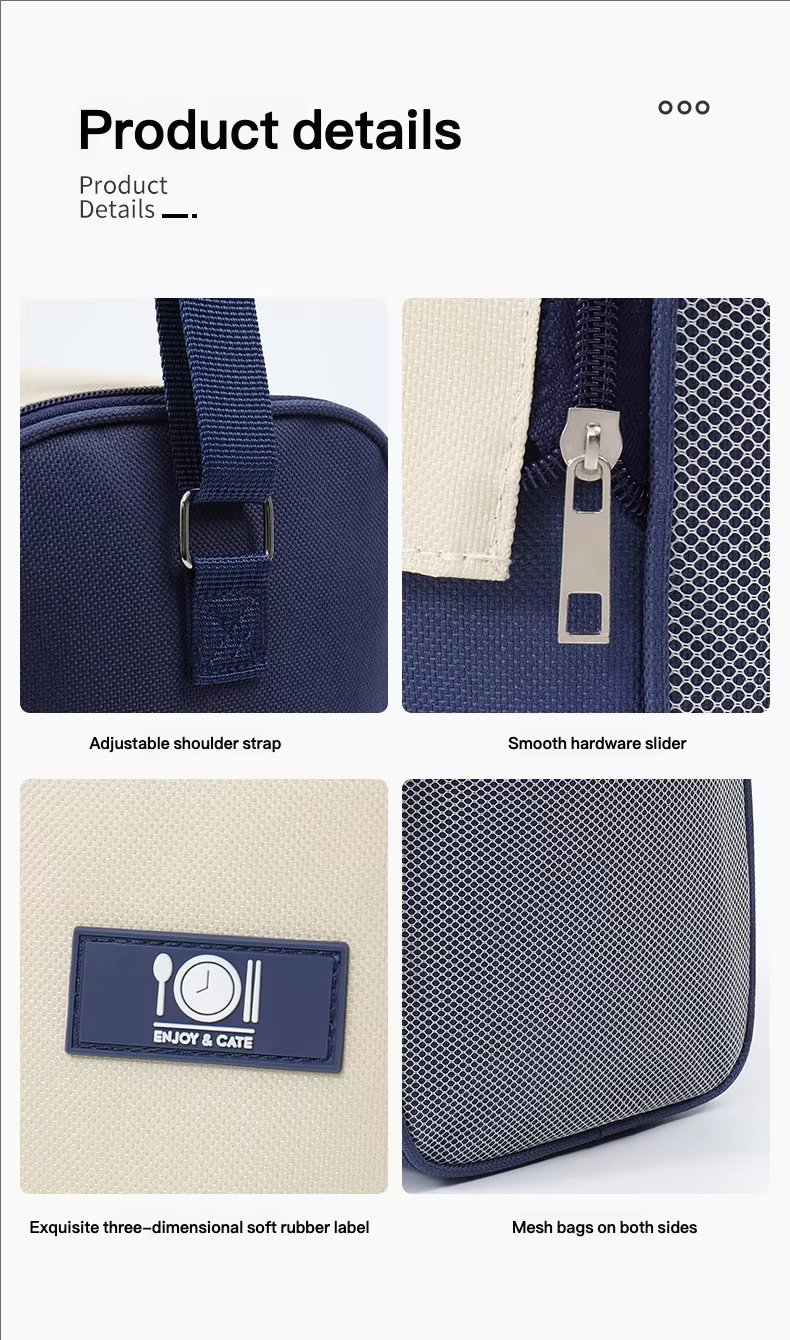 Outdoor Camping Large Capacity Ice Cooler Bags Tote for Picnic Food Storage Waterproof Thermal Insulation Bento Lunch - product detail