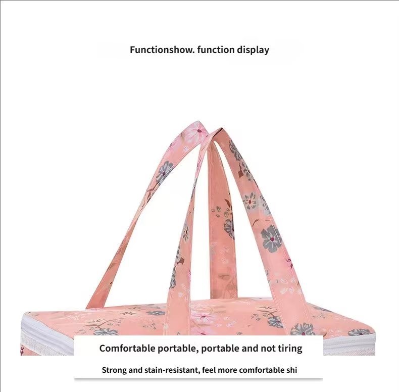 Large Capacity Portable Waterproof Reusable Insulated Shopping Tote Bags Thermal Food Picnic Cooler Pouch Lunch Bag with - product detail