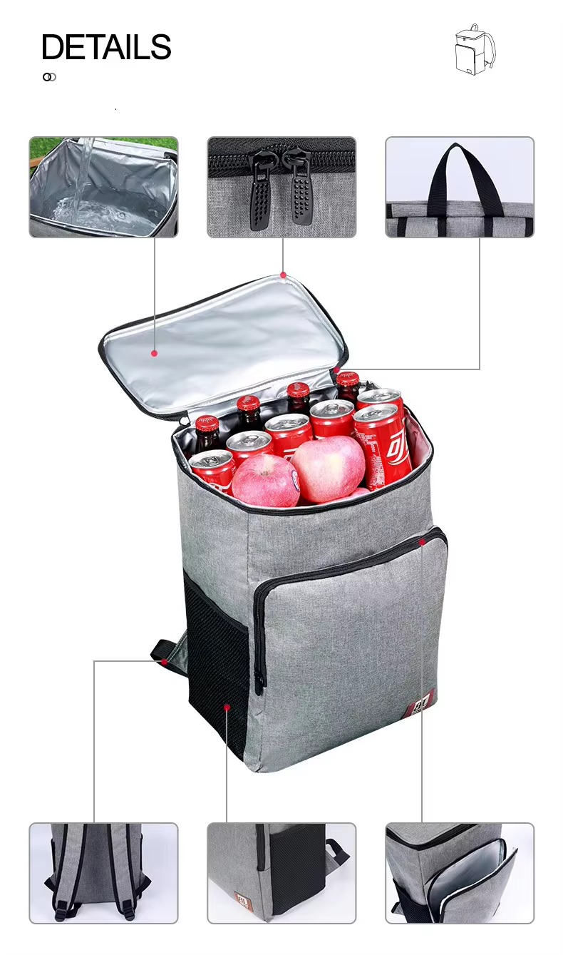 Cooler Backpack for Beverage, Snack, and Fruit Storage product detail