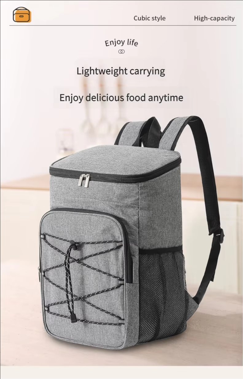 Foldable Insulated Food Delivery Bag Backpack Waterproof and Pizza Food Delivery Proof Thermal Beach Cooler - product detail