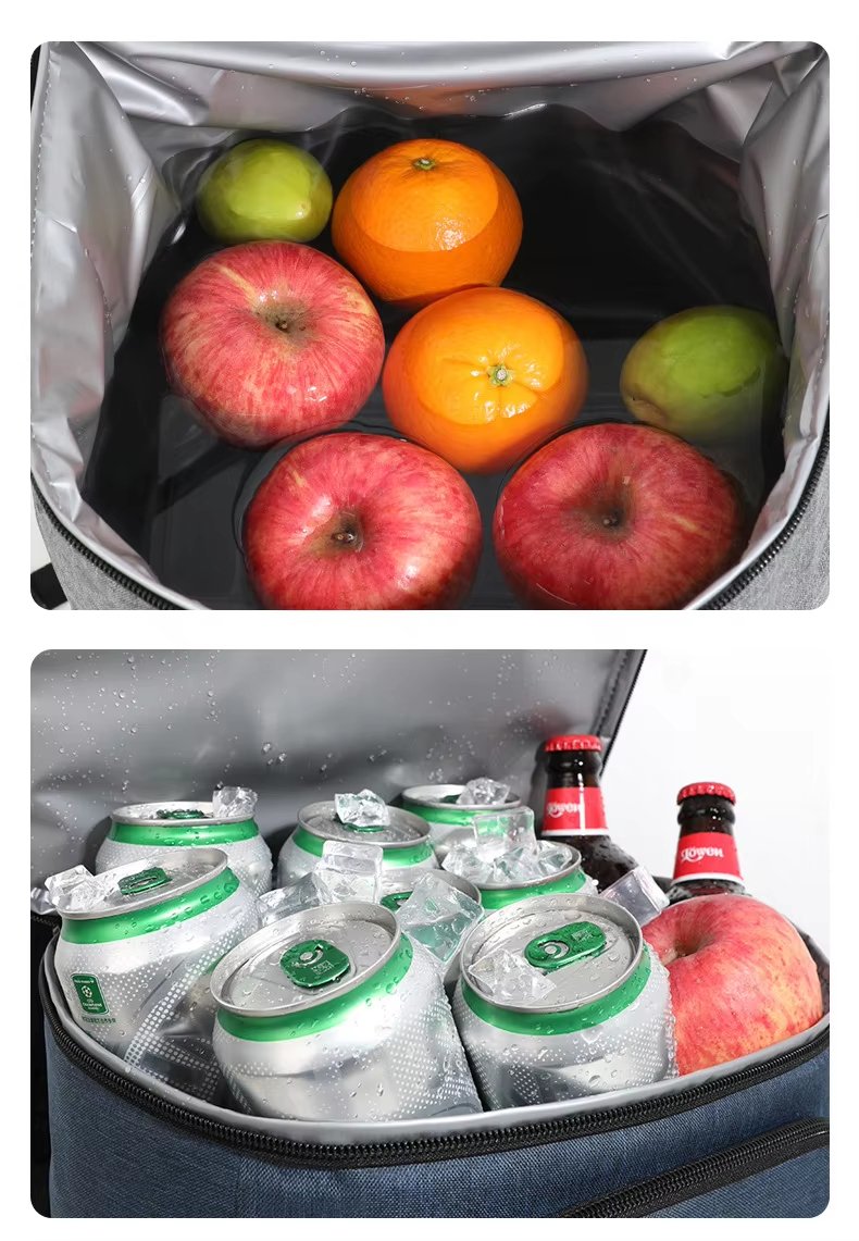 Custom Lightweight Outdoor Picnic Hiking Camping Beach Ice Chest Cooler Backpack Leakproof Insulated Soft Bag - product detail