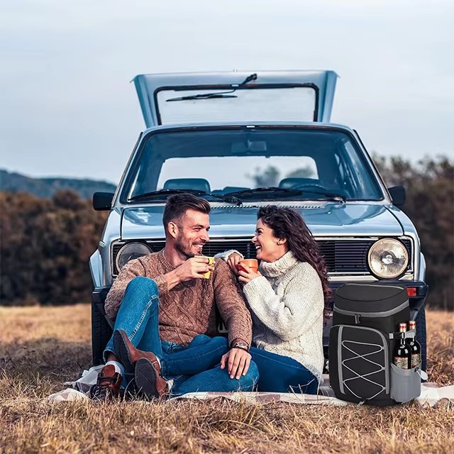 Multifunctional Leakproof Picnic Insulated Backpack Lunch Beer Wine Cooler Bag for Travel Camping Hiking - product detail