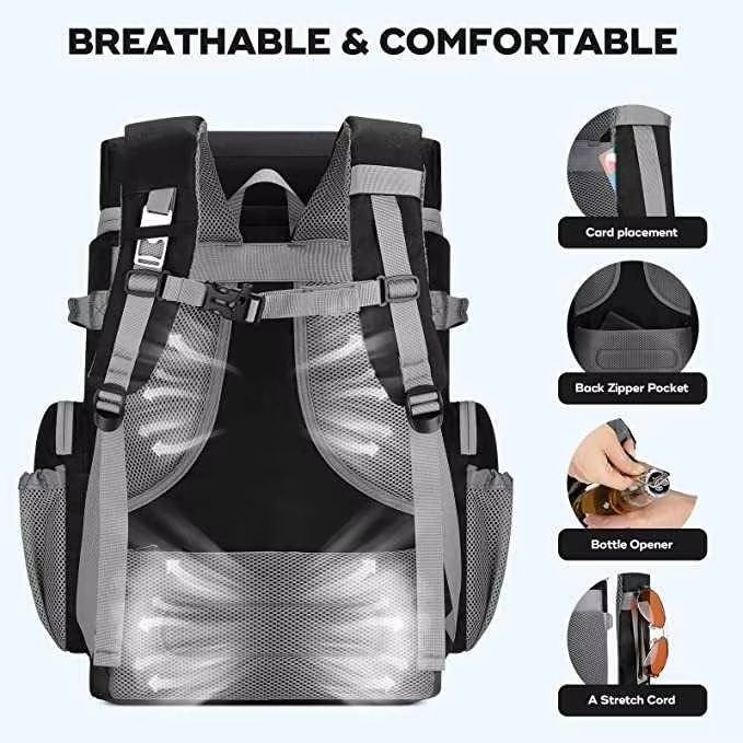 Multifunctional Large Capacity Tactical Cooler BackpackThermal Soft Lunch Ice Bag Picnic Insulated Backpacks for Camping Hiki - product detail