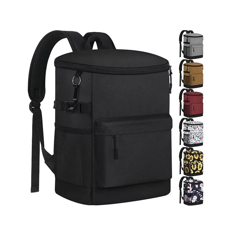 Customize Lunch Box Women Office Picnic Beach Foil Thermal Insulated Cooler Bag with Adjustable Shoulder Strap - product detail