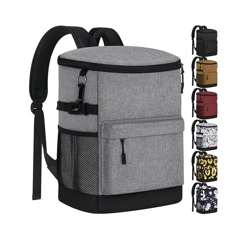 Customize Lunch Box Women Office Picnic Beach Foil Thermal Insulated Cooler Bag with Adjustable Shoulder Strap - product detail