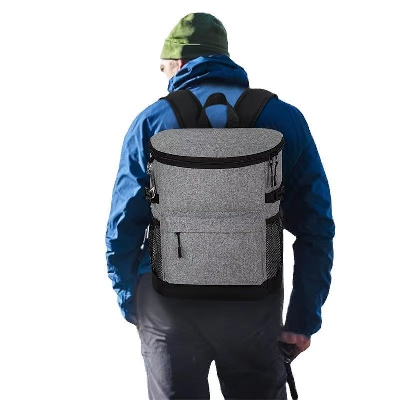 Customize Lunch Box Women Office Picnic Beach Foil Thermal Insulated Cooler Bag with Adjustable Shoulder Strap - product detail
