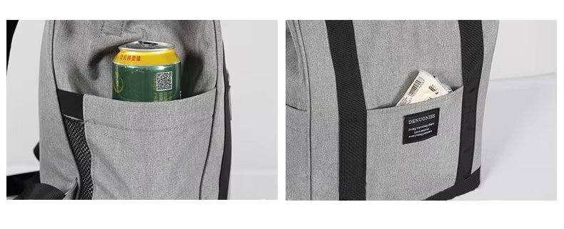 In Stock Round Insulated Lunch Cooler Bag Box Large Capacity Simple Cylinder Shape Bento Outdoor Camping Picnic - product detail