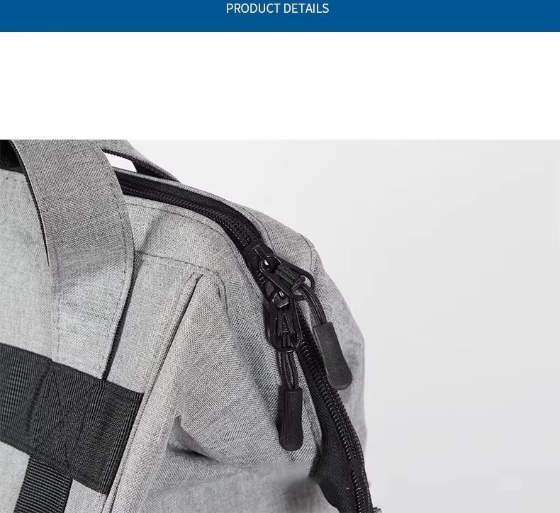 In Stock Round Insulated Lunch Cooler Bag Box Large Capacity Simple Cylinder Shape Bento Outdoor Camping Picnic - product detail