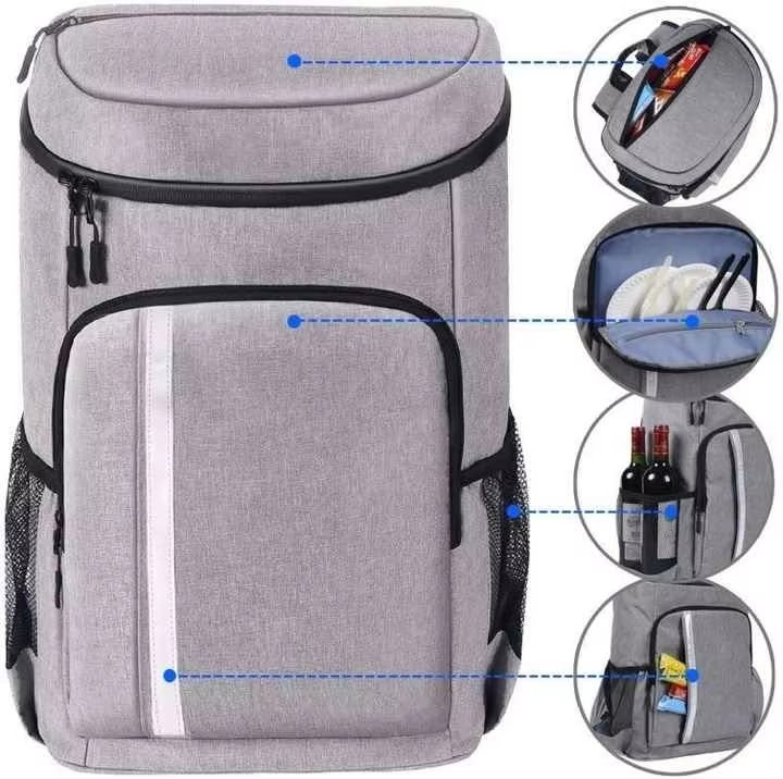 Portable Lightweight Leakproof Cooler Bags Large Capacity Waterproof 50 Can Insulated Soft Backpack for Picnic - product detail