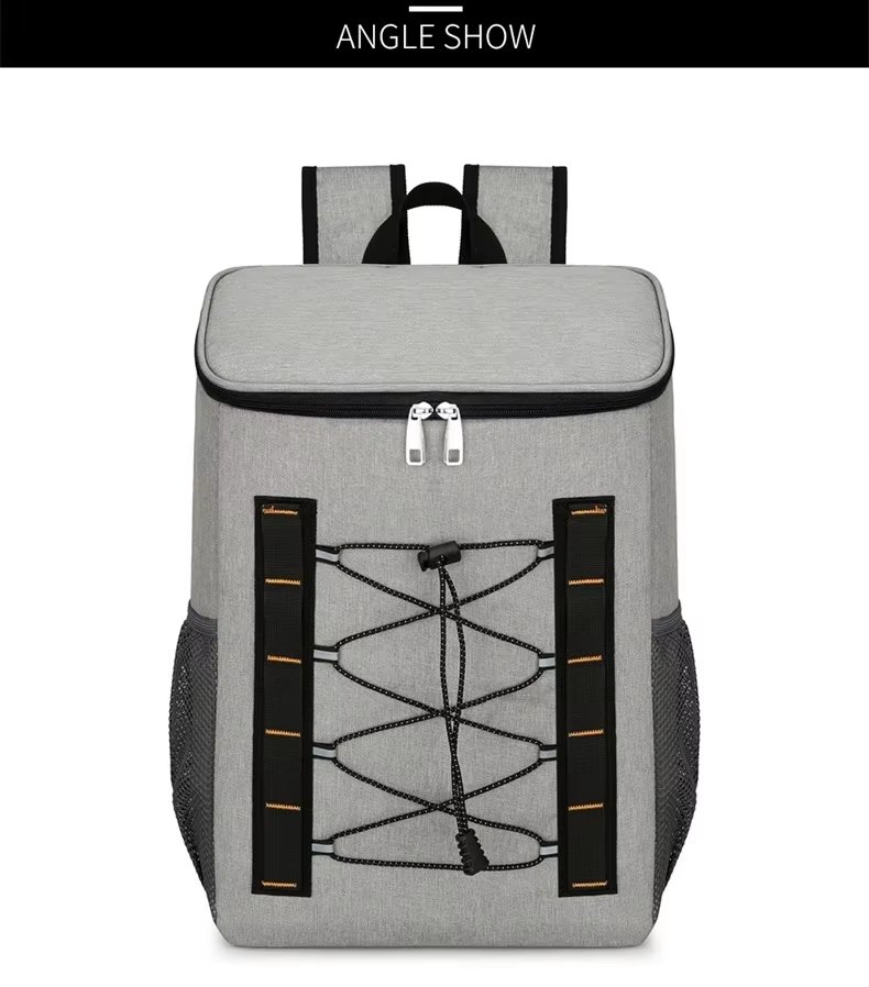 Custom Tactical Lunch Box Portable Insulated Bag Backpack with Handle Durable Leakproof Soft Cooler - product detail