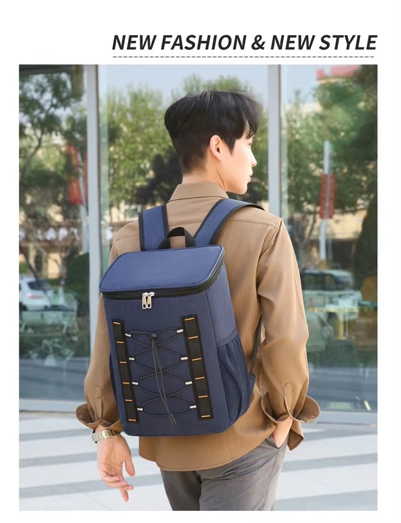 Custom Tactical Lunch Box Portable Insulated Bag Backpack with Handle Durable Leakproof Soft Cooler - product detail