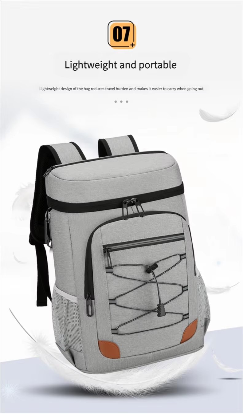 Large Capacity Cooling Totes Bento Thermal Insulation Lunch Bags for Outdoor Picnic Food Storage Insulated Cooler Bag - product detail