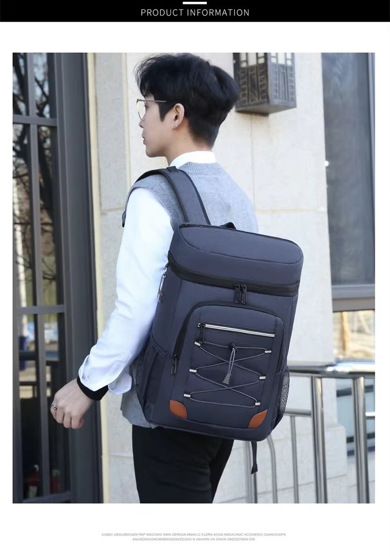 Large Capacity Cooling Totes Bento Thermal Insulation Lunch Bags for Outdoor Picnic Food Storage Insulated Cooler Bag - product detail