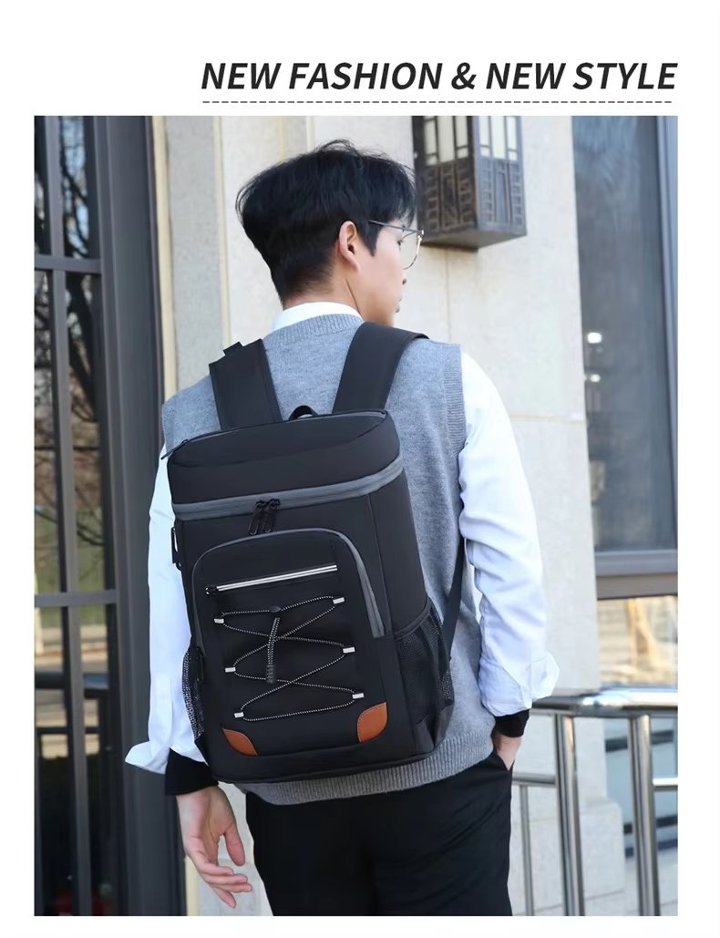 Large Capacity Cooling Totes Bento Thermal Insulation Lunch Bags for Outdoor Picnic Food Storage Insulated Cooler Bag - product detail