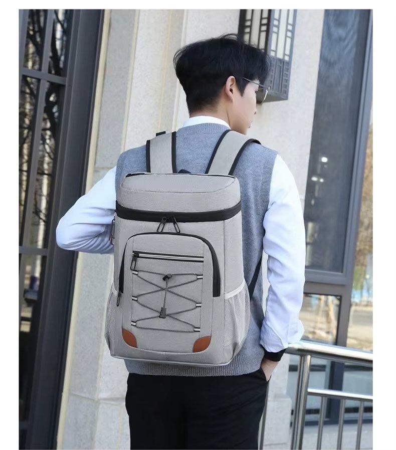 Large Capacity Cooling Totes Bento Thermal Insulation Lunch Bags for Outdoor Picnic Food Storage Insulated Cooler Bag - product detail