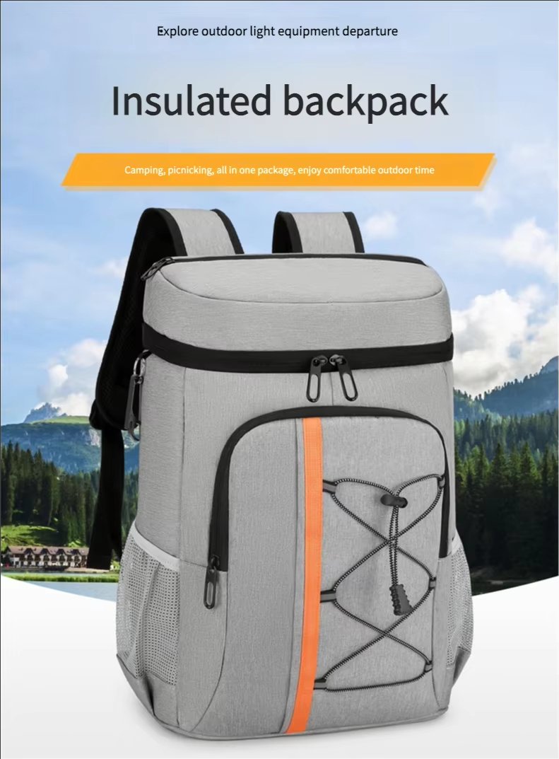 Large Capacity Thermal Bag Cooling Thickened Oxford Cube Lunch Box Insulated Bucket Storage Box Shoulder - product detail