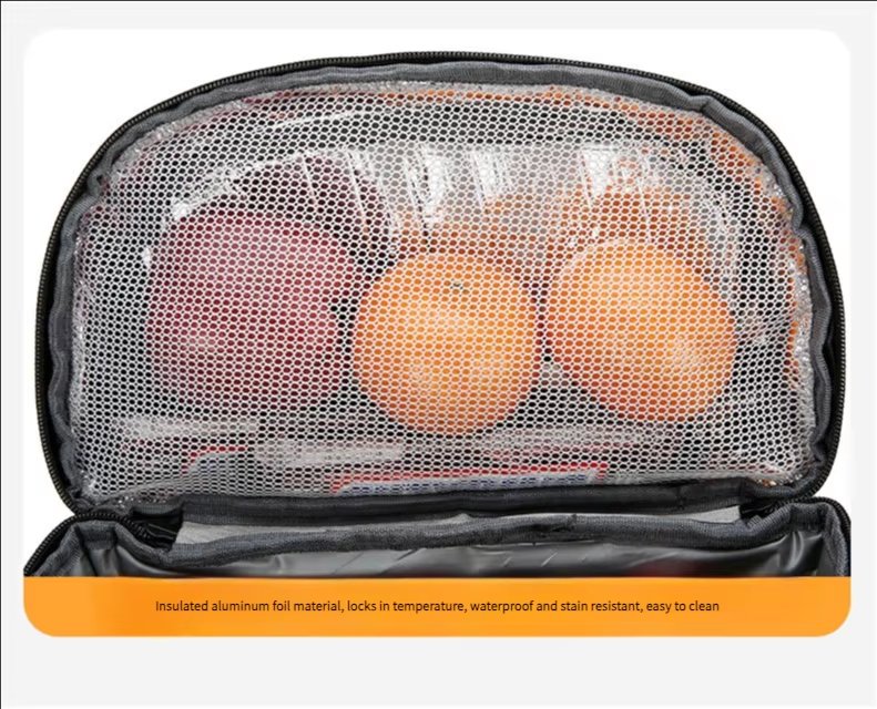 Large Capacity Thermal Bag Cooling Thickened Oxford Cube Lunch Box Insulated Bucket Storage Box Shoulder - product detail