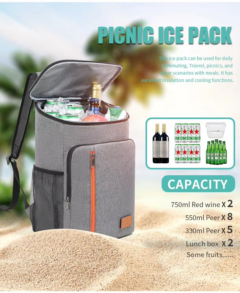 Custom Delivery Bags Pizza Deliver Bag Beach Lunch Backpack Reusable Warming Insulated Delivery - product detail