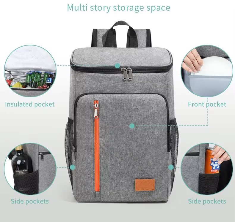 Custom Delivery Bags Pizza Deliver Bag Beach Lunch Backpack Reusable Warming Insulated Delivery - product detail