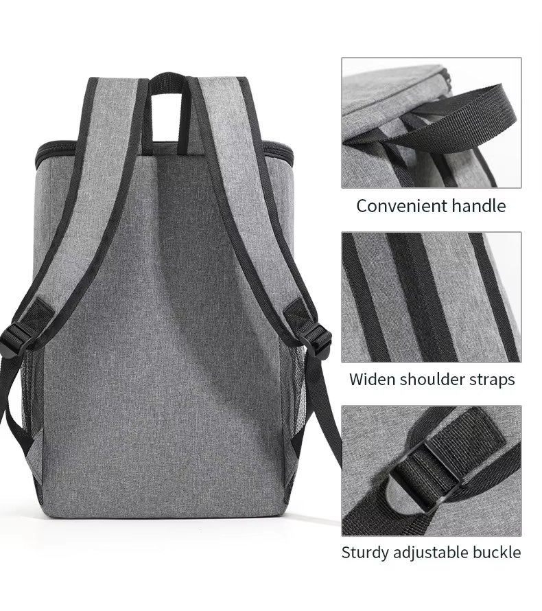 Custom Delivery Bags Pizza Deliver Bag Beach Lunch Backpack Reusable Warming Insulated Delivery - product detail