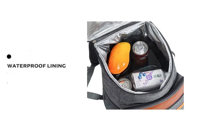 Waterproof Lightweight Thermal Insulation Backpack Large Leak-Proof Soft Insulated Picnic Lunch Bags Cooler - product detail