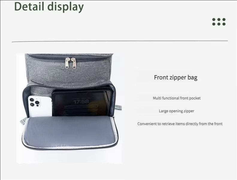 Waterproof Lightweight Thermal Insulation Backpack Large Leak-Proof Soft Insulated Picnic Lunch Bags Cooler - product detail