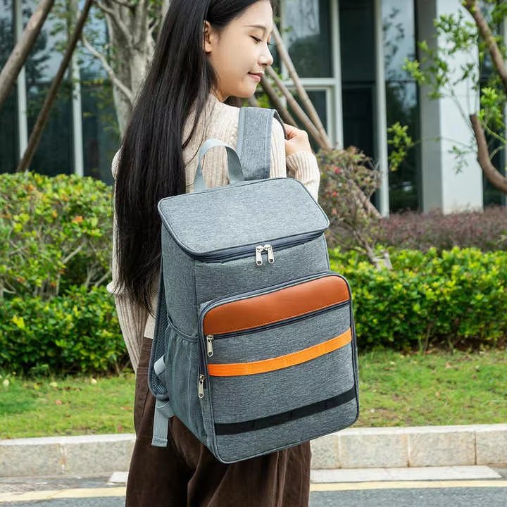 Waterproof Lightweight Thermal Insulation Backpack Large Leak-Proof Soft Insulated Picnic Lunch Bags Cooler - product detail