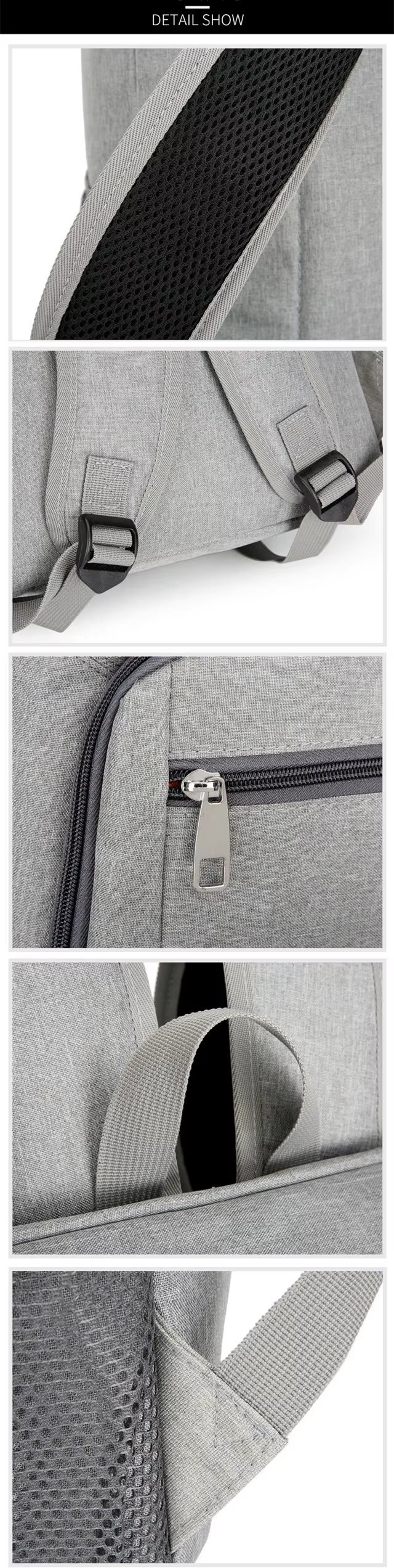 Custom Polyester Cooler Bag Thermal Lunch Backpack Reusable Leaproof Insulated School Picnic for Food Delivery Wine Packing - product detail